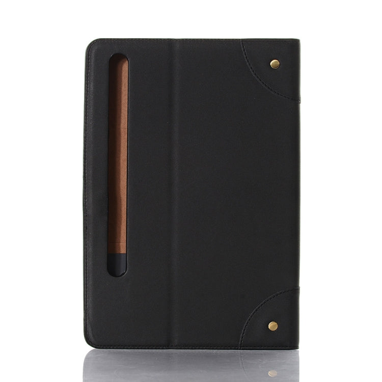 For Samsung Galaxy Tab S9 FE Retro Book Leather Tablet Case(Black)