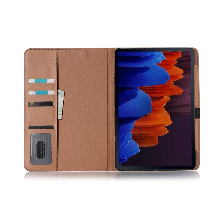 For Samsung Galaxy Tab S9 Retro Book Leather Tablet Case(Black)