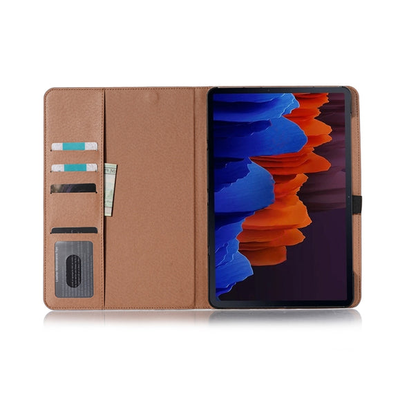 For Samsung Galaxy Tab S9 Retro Book Leather Tablet Case(Black)