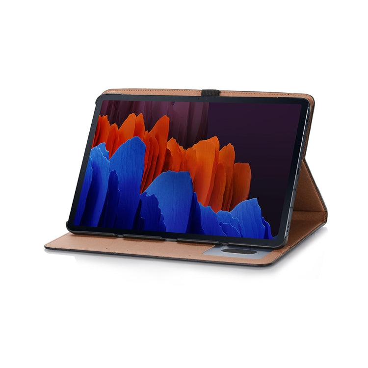 For Samsung Galaxy Tab S9 Retro Book Leather Tablet Case(Black)