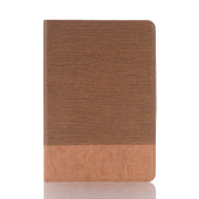 For Samsung Galaxy Tab S9 FE Cross Texture Stitching Leather Tablet Case(Light Brown)