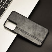 For Motorola Moto G Power 5G 2024 Cow Pattern Sewing Back Cover Phone Case(Black)