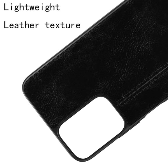 For Motorola Moto G Power 5G 2024 Cow Pattern Sewing Back Cover Phone Case(Black)