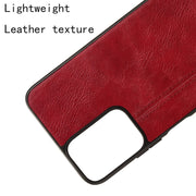 For Motorola Moto G Power 5G 2024 Cow Pattern Sewing Back Cover Phone Case(Red)