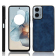 For Motorola Moto G Power 5G 2024 Cow Pattern Sewing Back Cover Phone Case(Blue) - Motorola Cases by PMC Jewellery | Online Shopping South Africa | PMC Jewellery | Buy Now Pay Later Mobicred