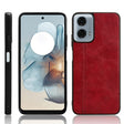 For Motorola Moto G 5G 2024 / G Play 5G 2024 Cow Pattern Sewing Back Cover Phone Case(Red) - Motorola Cases by PMC Jewellery | Online Shopping South Africa | PMC Jewellery | Buy Now Pay Later Mobicred