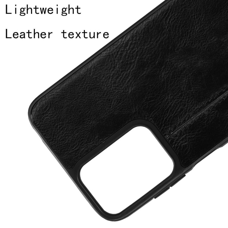 For Motorola Moto G Play 4G 2024 Cow Pattern Sewing Back Cover Phone Case(Black)