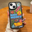 For iPhone 15 Trendy Graffiti Noctilucent Phone Cases(Make Money) - iPhone 15 Cases by PMC TechLife | Online Shopping South Africa | PMC TechLife