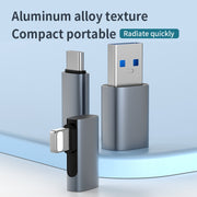 60W USB-C/Type-C to 8 Pin Female Charging Transfer Adapter