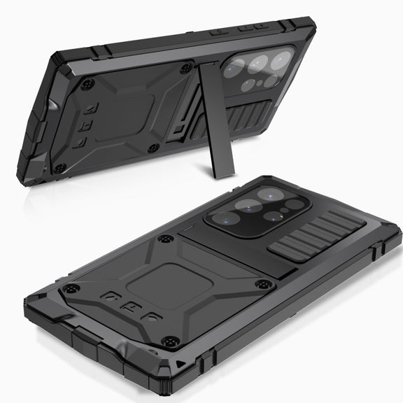 For Samsung Galaxy S24 Ultra 5G R-JUST Life Water-resistant Dustproof Shockproof Phone Case(Black)