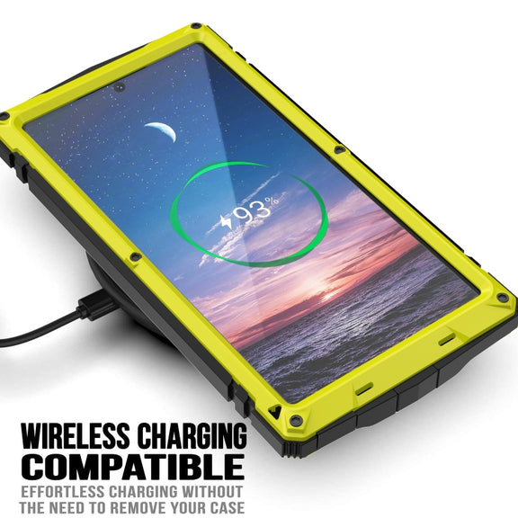 For Samsung Galaxy S24 Ultra 5G R-JUST Life Water-resistant Dustproof Shockproof Phone Case(Yellow)