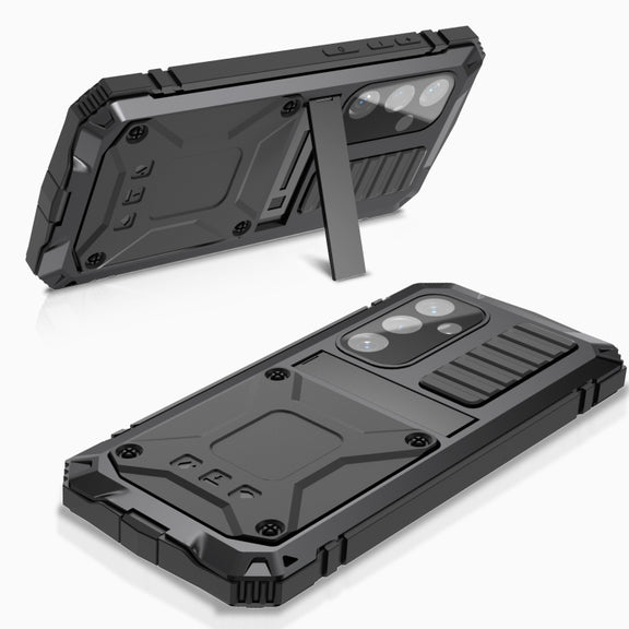 For Samsung Galaxy S24+ 5G R-JUST Life Water-resistant Dustproof Shockproof Phone Case(Black)