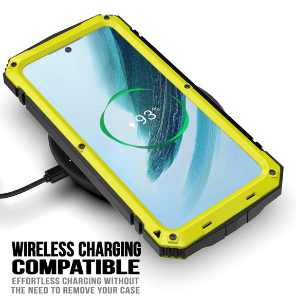 For Samsung Galaxy S24+ 5G R-JUST Life Water-resistant Dustproof Shockproof Phone Case(Yellow)