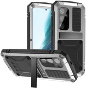 For Samsung Galaxy S24+ 5G R-JUST Life Water-resistant Dustproof Shockproof Phone Case(Silver)