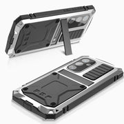 For Samsung Galaxy S24+ 5G R-JUST Life Water-resistant Dustproof Shockproof Phone Case(Silver)