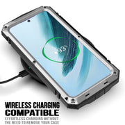 For Samsung Galaxy S24+ 5G R-JUST Life Water-resistant Dustproof Shockproof Phone Case(Silver)