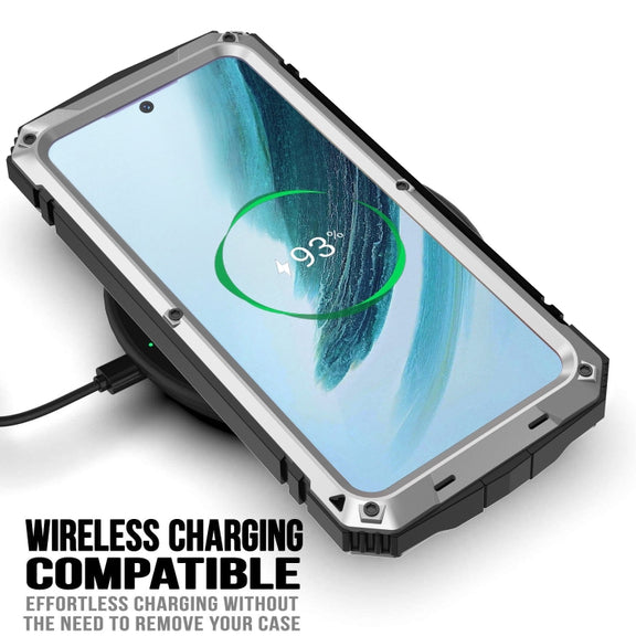 For Samsung Galaxy S24+ 5G R-JUST Life Water-resistant Dustproof Shockproof Phone Case(Silver)