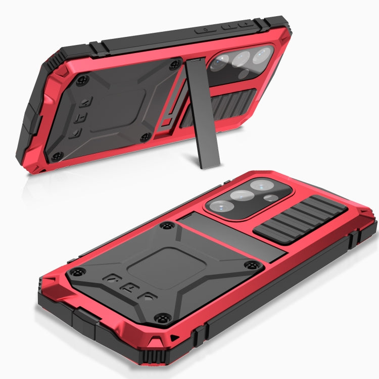For Samsung Galaxy S24 5G R-JUST Life Water-resistant Dustproof Shockproof Phone Case(Red)