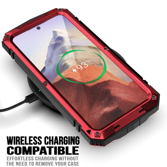 For Samsung Galaxy S24 5G R-JUST Life Water-resistant Dustproof Shockproof Phone Case(Red)
