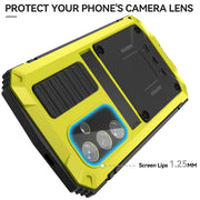 For Samsung Galaxy S24 5G R-JUST Life Water-resistant Dustproof Shockproof Phone Case(Yellow)