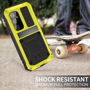 For Samsung Galaxy S24 5G R-JUST Life Water-resistant Dustproof Shockproof Phone Case(Yellow)