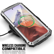 For Samsung Galaxy S24 5G R-JUST Life Water-resistant Dustproof Shockproof Phone Case(Silver)