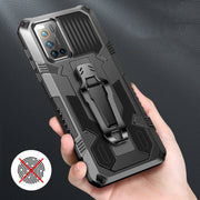 For Vivo V17 Pro Machine Armor Warrior Shockproof PC + TPU Protective Case(Black)