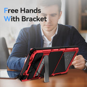 For Samsung Galaxy S24 Ultra 5G R-JUST Life Water-resistant Dustproof Shockproof Holder Phone Case(Red)