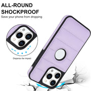 For iPhone 15 Plus Piano Key Hollow Cutout PU Phone Case(Light Purple)