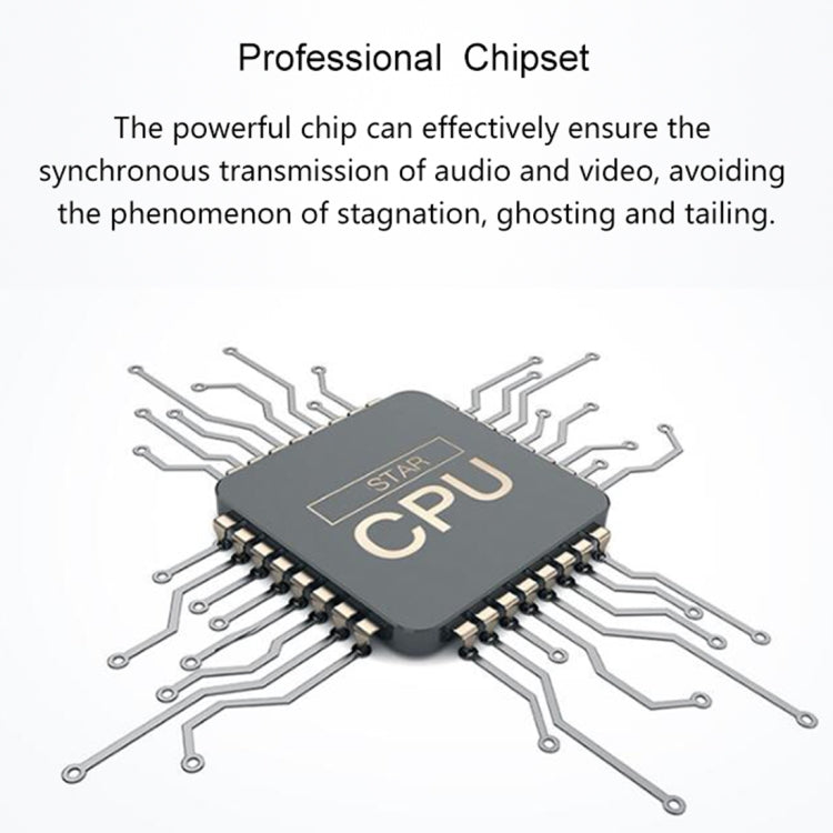 Measy FHD656 Mini 1080P HDMI 1.4 HD Wireless Audio Video Transmitter Receiver Extender Transmission System, Transmission Distance: 100m, EU Plug