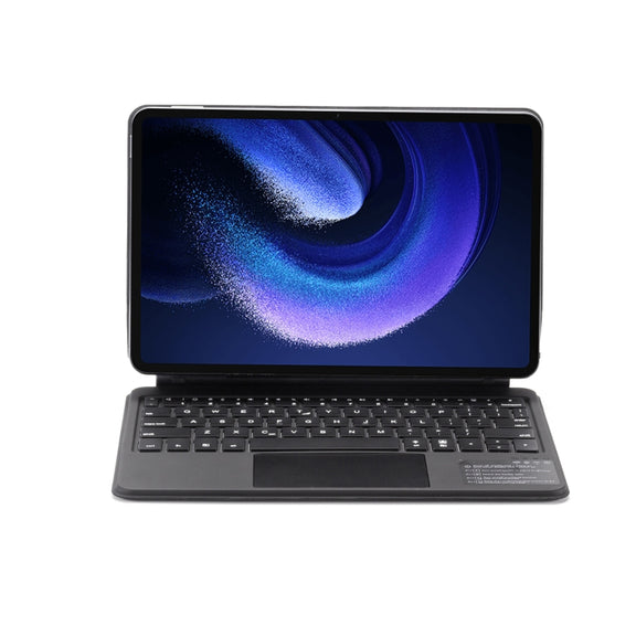 For Xiaomi Pad 6 / Pad Pro M11P-B-M611 Magnetic Bluetooth Keyboard Leather Tablet Case(Black)