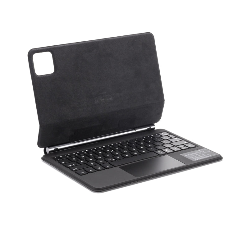 For Xiaomi Pad 6 / Pad Pro M11P-B-M611 Magnetic Bluetooth Keyboard Leather Tablet Case(Black)