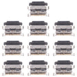 For Xiaomi Mi 10 Lite 5G 10pcs Original Charging Port Connector - Tail Connector by PMC TechLife | Online Shopping South Africa | PMC TechLife