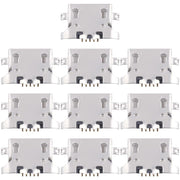 For Tecno Pop 6 Pro BE8 10pcs Original Charging Port Connector