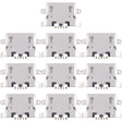 For Tecno Pop 7 BF6 10pcs Original Charging Port Connector - Single Tail Connector by PMc TechLife | Online Shopping South Africa | PMc TechLife | Buy Now Pay Later Mobicred