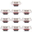 For OPPO Reno5 Pro 10pcs Original Charging Port Connector - Single Tail Connector by PMC TechLife | Online Shopping South Africa | PMC TechLife