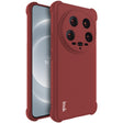 For Xiaomi 14 Ultra 5G imak Shockproof Airbag TPU Phone Case(Matte Red) - free shipping - PMC Jewellery - Order now!