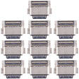 For Samsung Galaxy W21 10pcs Original Charging Port Connector - Single Tail Connector by PMC TechLife | Online Shopping South Africa | PMC TechLife