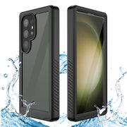 For Samsung Galaxy S24 Ultra 5G RedPepper IP68 Water-resistant Phone Case(Black)