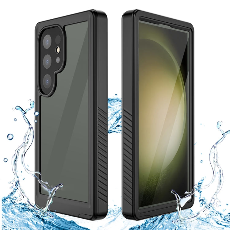 For Samsung Galaxy S24 Ultra 5G RedPepper IP68 Water-resistant Phone Case(Black)