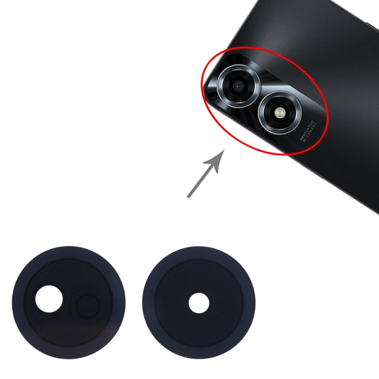 For OPPO A79 5G 10set Back Camera Lens