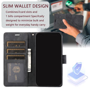 For OPPO A18 / A38 Orchid Butterfly Embossed Leather Phone Case(Black)