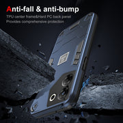 For Tecno Camon 20 Pro 5G 2 in 1 Shockproof Phone Case(Blue)