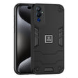For Tecno Pova 4 Pro 2 in 1 Shockproof Phone Case(Black) - Tecno Cases by PMC TechLife | Online Shopping South Africa | PMC TechLife | Buy Now Pay Later Mobicred