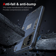 For Tecno Pova 5 Pro 2 in 1 Shockproof Phone Case(Blue)