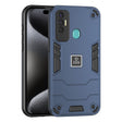 For Tecno Spark 7P 2 in 1 Shockproof Phone Case(Blue) - Tecno Cases by PMC TechLife | Online Shopping South Africa | PMC TechLife | Buy Now Pay Later Mobicred