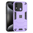 For Tecno Spark 8 2 in 1 Shockproof Phone Case(Purple) - Tecno Cases by PMC TechLife | Online Shopping South Africa | PMC TechLife | Buy Now Pay Later Mobicred