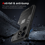 For Tecno Spark 10 Pro 2 in 1 Shockproof Phone Case(Black)