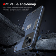 For Tecno Spark 10 5G 2 in 1 Shockproof Phone Case(Blue)