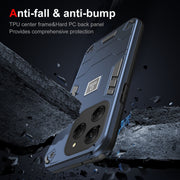 For Tecno Spark 20 Pro 2 in 1 Shockproof Phone Case(Blue)